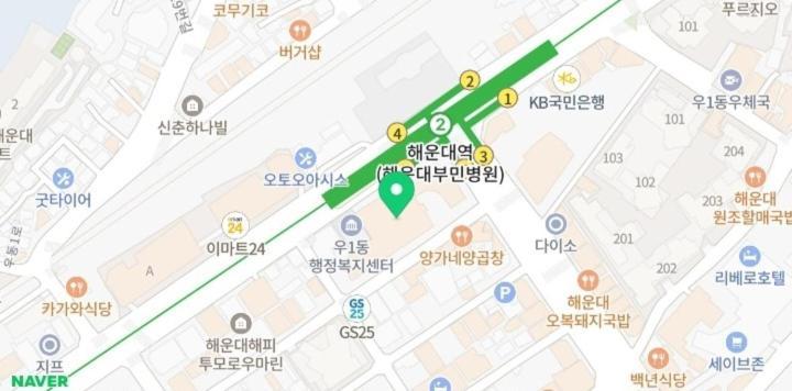 Haeundae Wide Ocean View & Residence Busan Exteriör bild