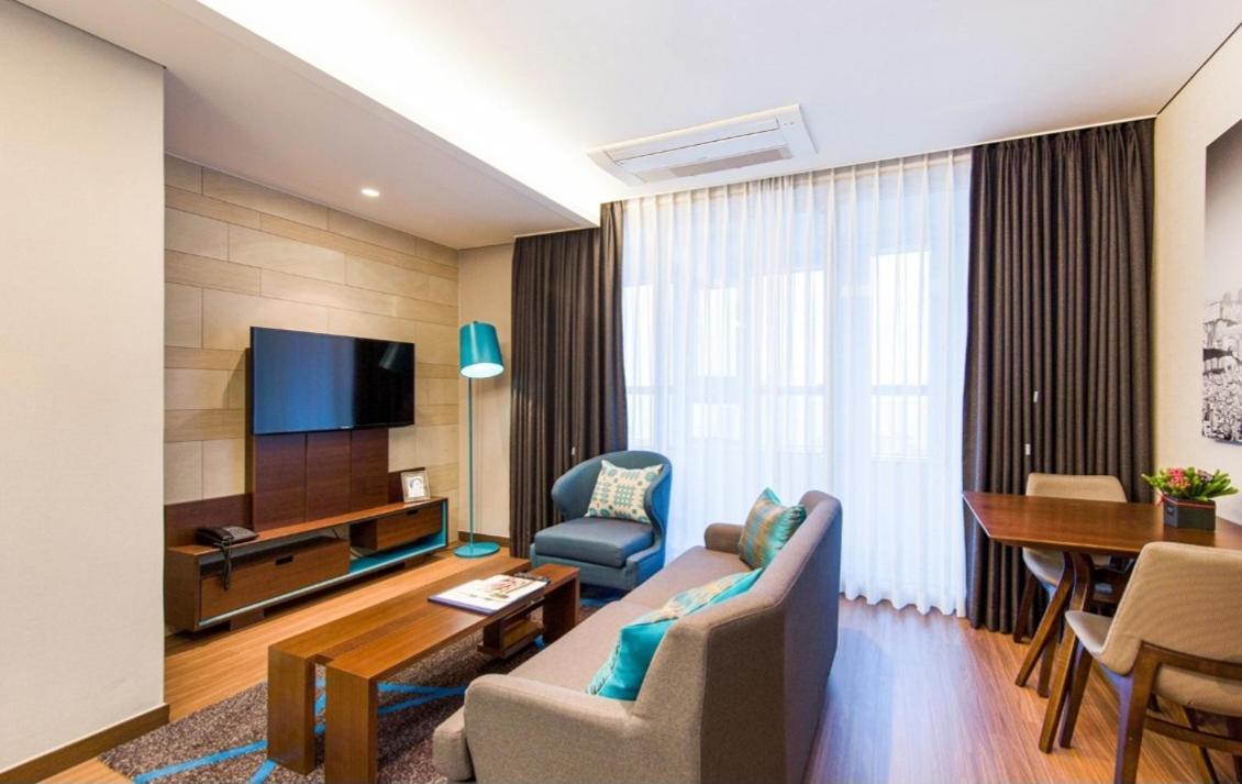 Haeundae Wide Ocean View & Residence Busan Exteriör bild